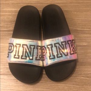 Pink summer slides